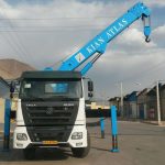 فروش جرثقیل ده چرخ بنز آریا با دستگاه 15تن