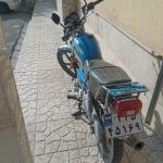 موتورسیکلت احسان ۲۰۰cc ابی رنگ کاربرات استارتی