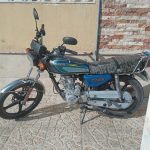 موتورسیکلت احسان ۲۰۰cc ابی رنگ کاربرات استارتی