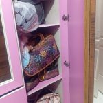 کمد دیواری سالم وتمیز وجادار