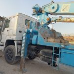 فروش جرثقیل ده چرخ بنز آریا با دستگاه 15تن