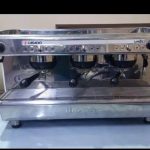 دستگاه اسپرسو سه گروپ صنعتی حرفه ای با آسیاب