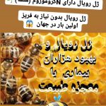 ژل رویال یا اکسیر جوانی، مکمل گیاهی تخصصی عالی برای رفع انواع بیماریها مثل ام‌اس،ناباروری،دیابت،پسوریازیس و….