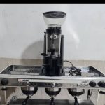 دستگاه اسپرسو سه گروپ صنعتی حرفه ای با آسیاب