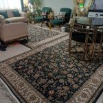 فرش ۶متری سرمه ای