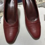 کفش پاشنه بلند زنانه چرم سایز۳۸