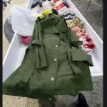 بارونی یشمی پارچه ای