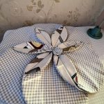 دوخت سرویس آشپزخانه وتوت بگ وروبالشتی ساتن وباکس