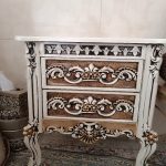 سرویس خواب منبط کاری به همراه  وسایل و تشک رزخواب