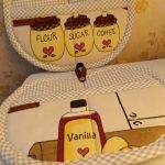 دوخت سرویس آشپزخانه وتوت بگ وروبالشتی ساتن وباکس