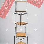 فروش انواع استند گلدان،کتابخانه،میزکافه،میز قهوه ساز و.‌..