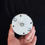 الکتروموتور DC صنعتی کورماس ترکیه 24 ولت 1600 دور