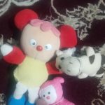 سه عدد عروسک