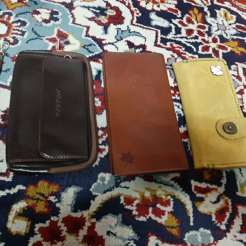 کیف چرم مردانه نو تمیز