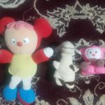 سه عدد عروسک