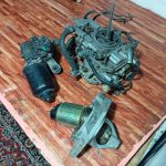 مقداری قطعات یدکی خودرو پراید