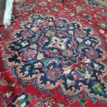 یک تخته فرش۱۲متری دستبافت خوشرنگ و سالم