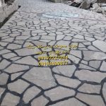 فروش سنگ مالون برای محوطه سازی کف ویلا پیمانکاری محمدی سنگ مالون