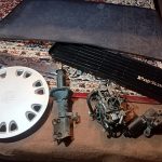 مقداری قطعات یدکی خودرو پراید