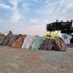 فروش سنگ مالون برای محوطه سازی کف ویلا پیمانکاری محمدی سنگ مالون