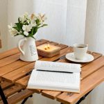 میز وصندلی چوبی  تاشو