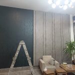 نصاب کاغذ دیواری نصب کاغذ دیواری
