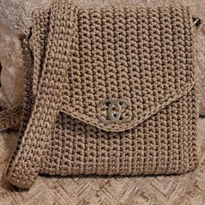 مکرومه ،برگ و آویز آشیانه ای و کیف