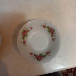کاسه ابگوشت خوری ولعنبکی گلسرخی