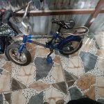 دوچرخه ۱۲ آهن جنس خوب آبی