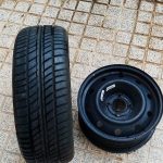 لاستیک90درصدپهن سایز16 رینگ فولادی 16
