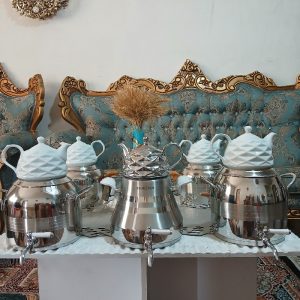 کتری قوری کف چدن ورق یک میل