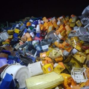 خریدار ضایعات پلاستیک بادی ۴ رنگ