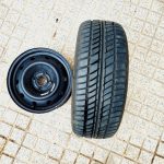 لاستیک90درصدپهن سایز16 رینگ فولادی 16