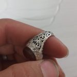 انگشتر نقره سنگ عقیق یمن