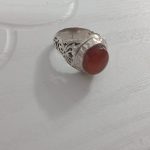 انگشتر نقره سنگ عقیق یمن