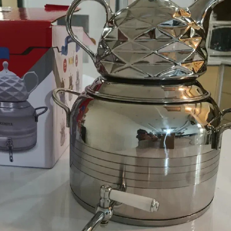 کتری قوری کف چدن