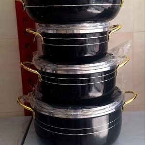 سرویس قابلمه ۷ تکه چدنی نسوز داخل زنبوری