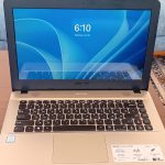 لپ تاپ Asus رز گلد همراه کیف