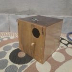 فروش  قفس پرنده نو و لونه کوتوله و تعدادی لوازم پرنده