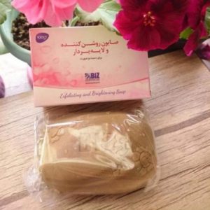 صابون روشن کننده و لایه بردار بیز