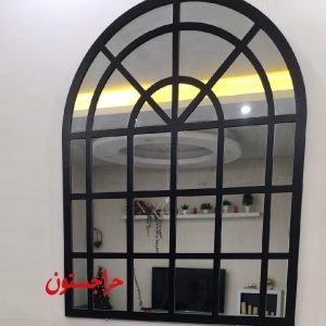 آیینه چوبی پنجره ای