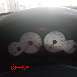 ۲۰۶ خانگی کم کار فنی در حد نو