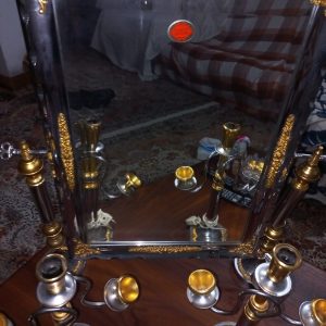 آینه و شمعدان